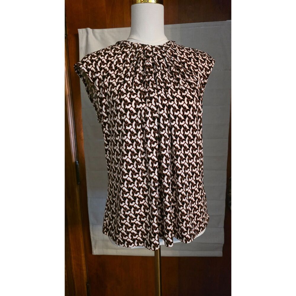 Liz Claiborne Career SZ PL sleeveless top blouse